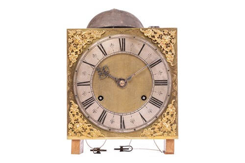 Lot 33 - A late 17th-century brass dial and 30-hour...