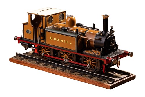 Lot 52 - A large scratch-built 5” gauge live steam...