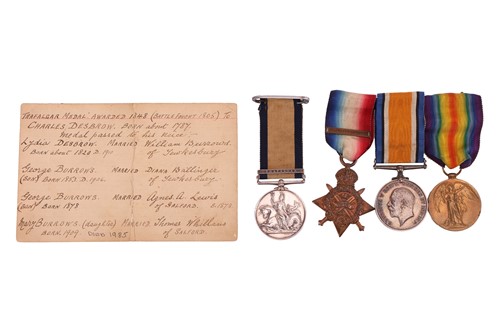Lot 198 - A Naval General Service Medal 1793-1840, with...