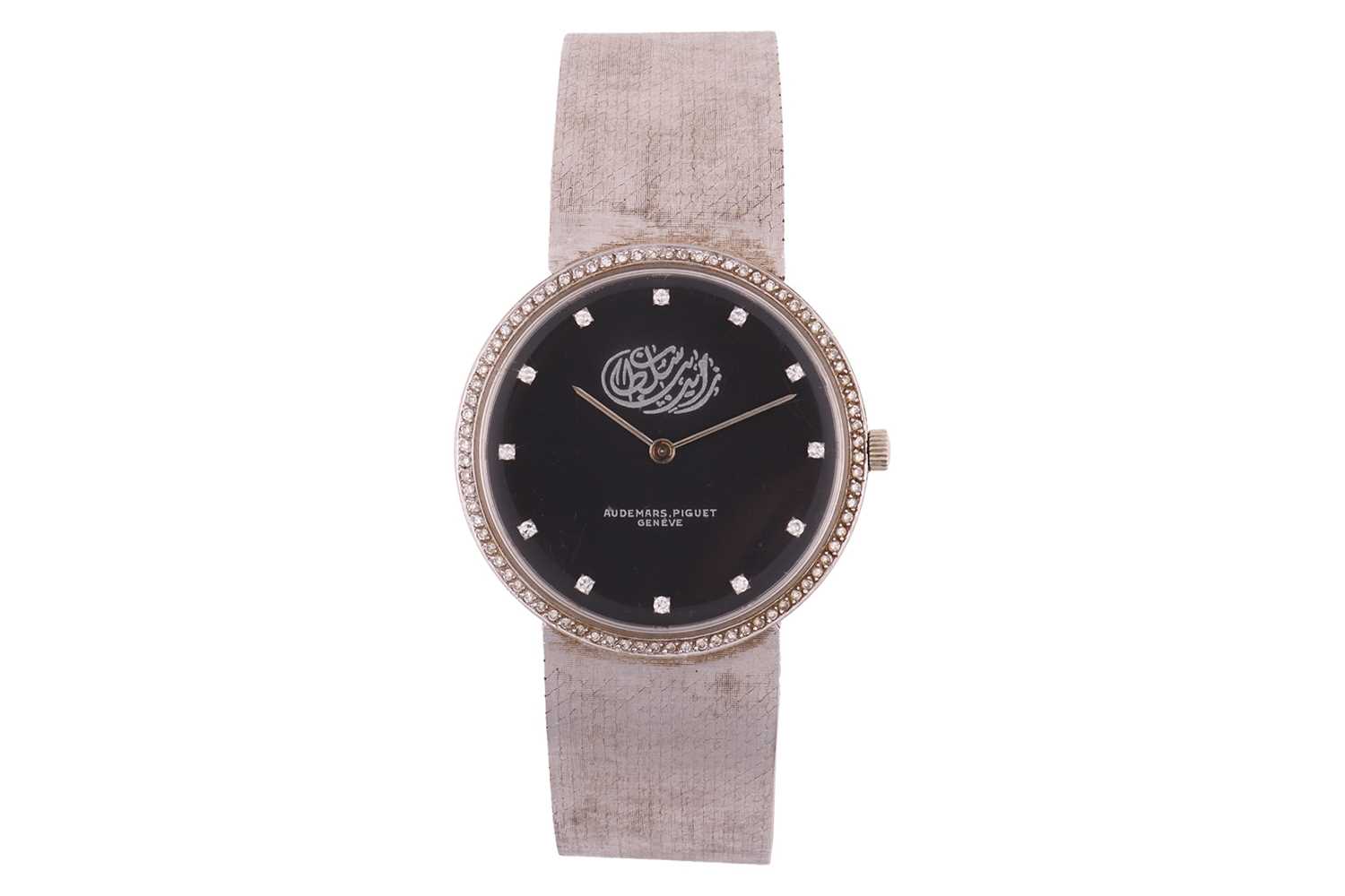 Lot 187 - Audemars Piguet – A Diamond-Set Dress Watch...