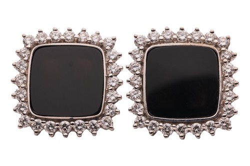 Lot 179 - IWC - a diamond and onyx gentlemen’s suite...