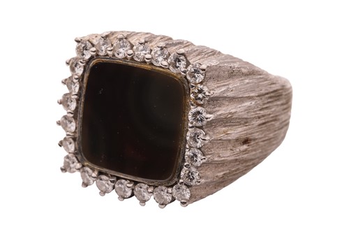 Lot 179 - IWC - a diamond and onyx gentlemen’s suite...