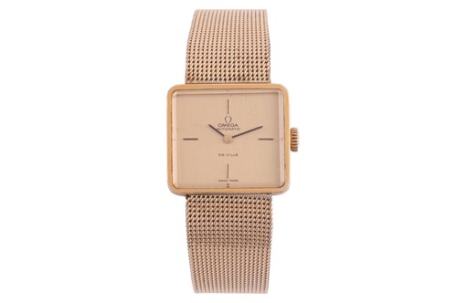 Lot 189 - Omega – An ‘Andrew Grima’ Gold-Plated...