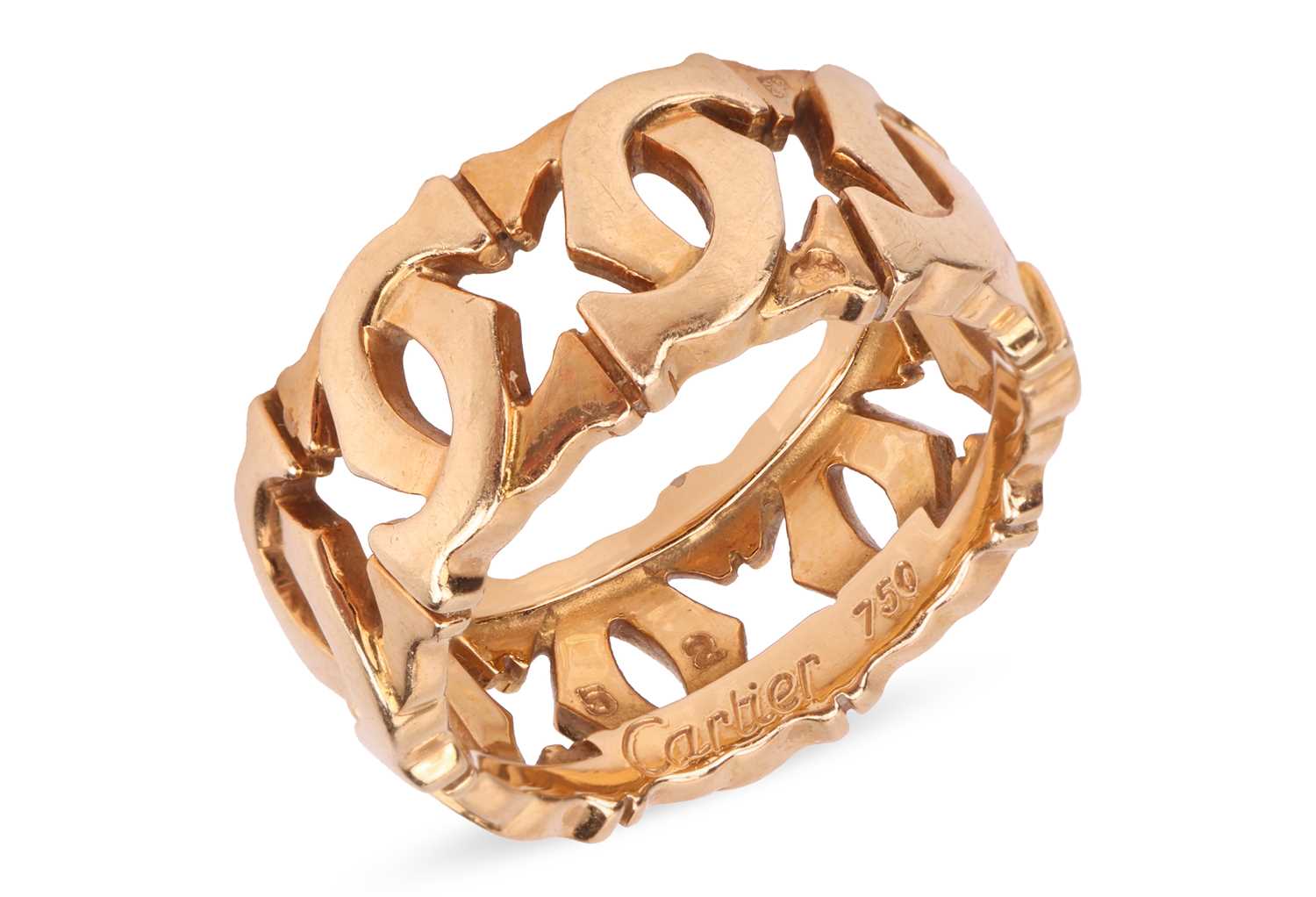 Lot 84 - Cartier - an ‘Entrelaces C de Cartier’ ring,...