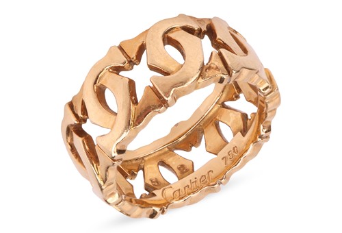 Lot 84 - Cartier - an ‘Entrelaces C de Cartier’ ring,...