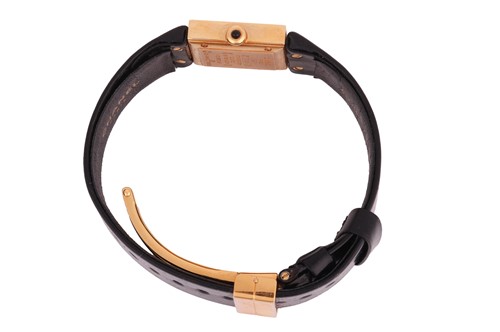 Lot 188 - Chanel – A Matelassé Wristwatch Serial:...