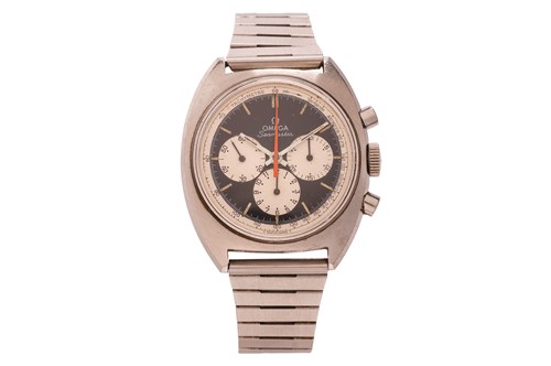 Lot 203 - Omega - A Seamaster 'Reverse Panda'...