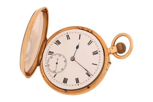Lot 304 - G. E. Frodsham & Co – An 18ct Gold Open Face...