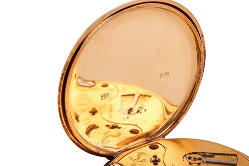 Lot 303 - S. Smith & Son, London – An 18ct Gold Open...