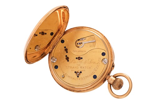 Lot 303 - S. Smith & Son, London – An 18ct Gold Open...