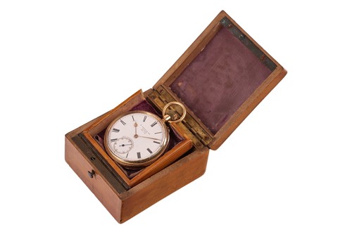Lot 303 - S. Smith & Son, London – An 18ct Gold Open...