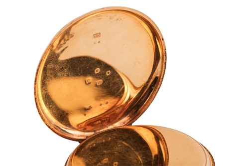 Lot 303 - S. Smith & Son, London – An 18ct Gold Open...