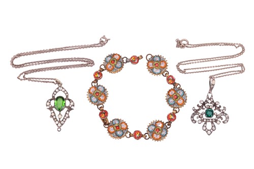 Lot 30 - A collection of jewellery, including a pair...