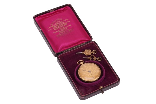 Lot 302 - M.L. Lawrence & Co, London – An 18ct Gold Open...