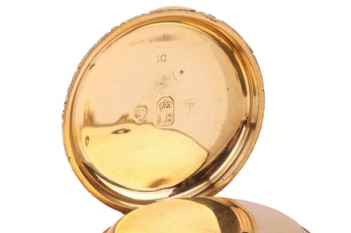 Lot 302 - M.L. Lawrence & Co, London – An 18ct Gold Open...