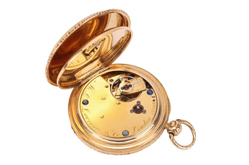 Lot 302 - M.L. Lawrence & Co, London – An 18ct Gold Open...