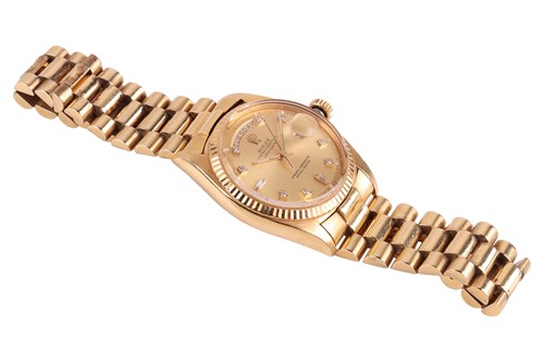 Lot 290 - Rolex – An ‘18K’ Oyster Perpetual Day-Date 36...