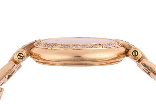 Lot 278 - Cartier – A Panthere Vendome 18ct Gold Diamond-...