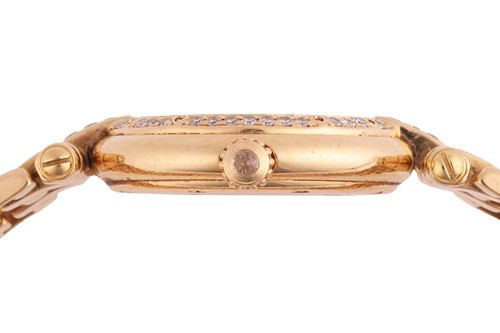 Lot 278 - Cartier – A Panthere Vendome 18ct Gold Diamond-...