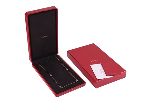 Lot 258 - Cartier - A diamond-set Double C de Cartier...