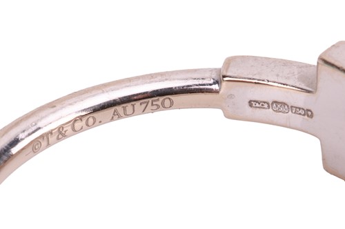 Lot 242 - Tiffany & Co. - A T Wire diamond-set ring, the...