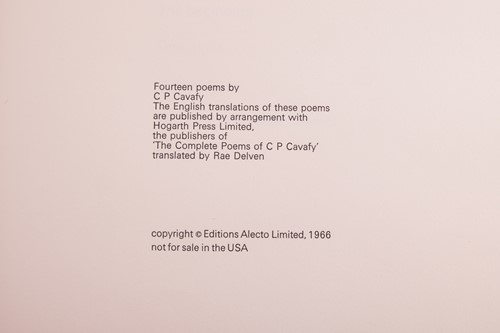 Lot 39 - David Hockney (British b. 1937) Illustrations...