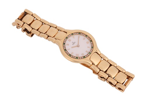 Lot 277 - Ebel – An ‘18K' Gem-Set Beluga Dress Watch...