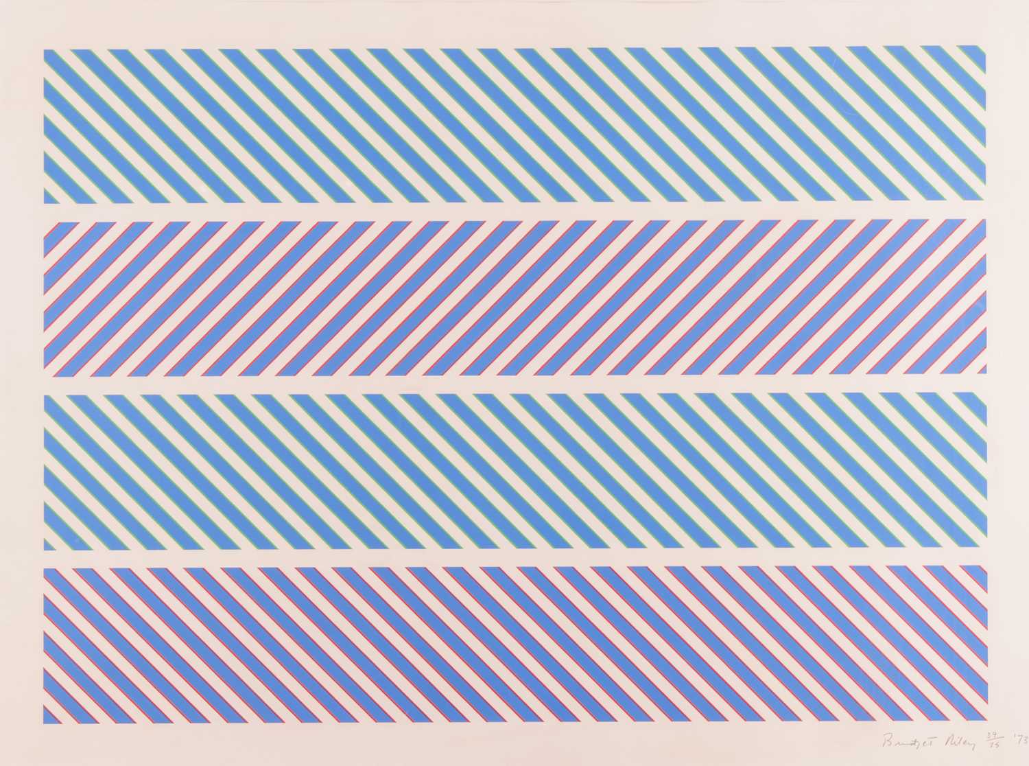 Lot 43 - Bridget Riley (British b.1931) Untitled, from...