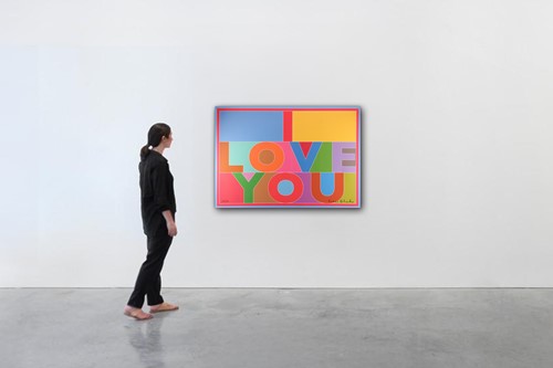 Lot 34 - Sir Peter Blake (b.1932) I Love You (2013)...