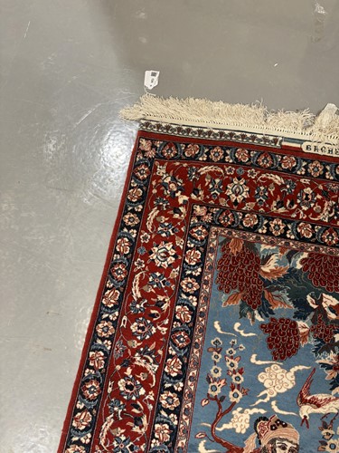 Lot 124 - An Isfahan Pictorial rug, late 20th century,...