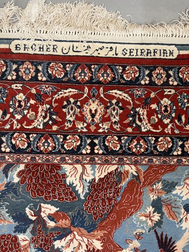 Lot 124 - An Isfahan Pictorial rug, late 20th century,...