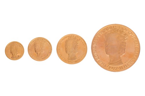 Lot 312 - A cased set of Queen Elizabeth II Royal Silver...