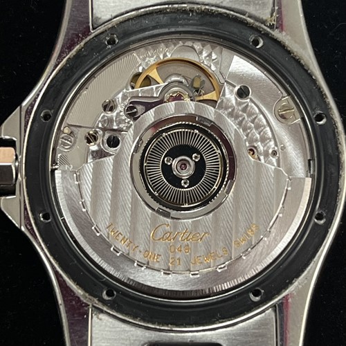 Lot 320 - Cartier – A Santos Ronde Wristwatch Reference:...