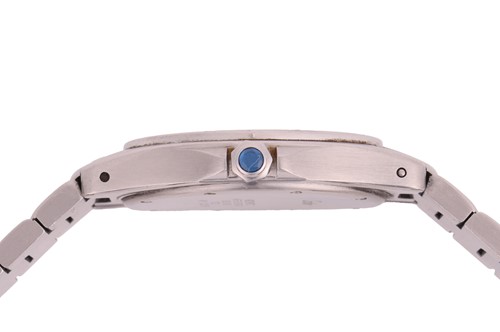Lot 320 - Cartier – A Santos Ronde Wristwatch Reference:...
