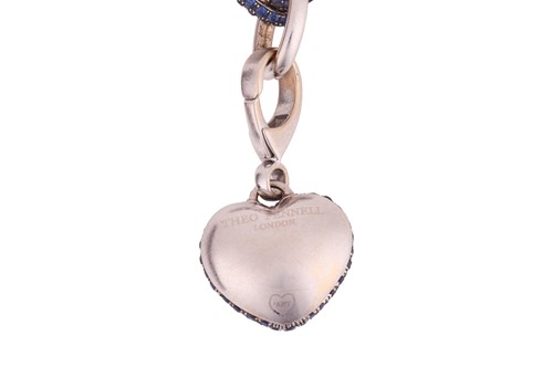 Lot 228 - Theo Fennell - An ‘Art’ charm bracelet in 18ct...