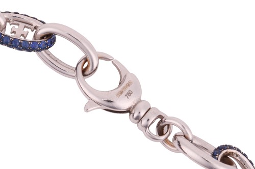 Lot 228 - Theo Fennell - An ‘Art’ charm bracelet in 18ct...