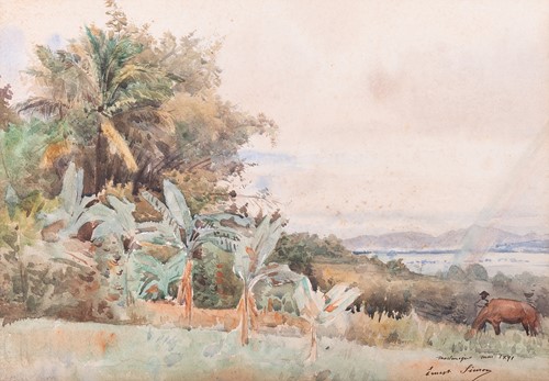 Lot 70 - Ernest Constant Simon (French 1848-1895) Horse...