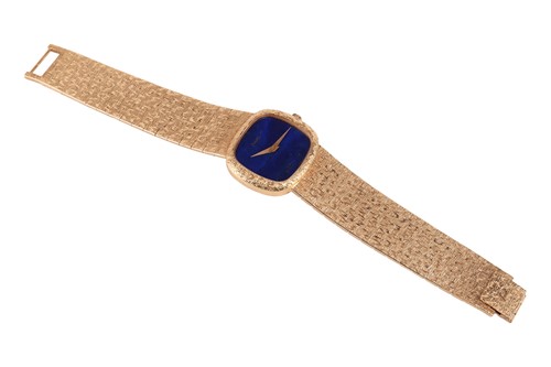 Lot 315 - Piaget – A Lapis Lazuli Dress Watch Reference:...
