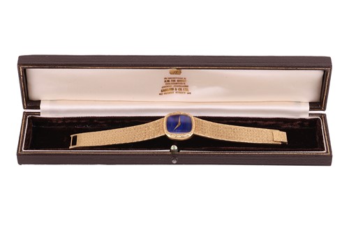 Lot 315 - Piaget – A Lapis Lazuli Dress Watch Reference:...
