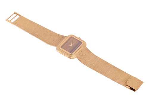 Lot 316 - Chopard – A Tiger’s Eye Dress Watch Bezel:...