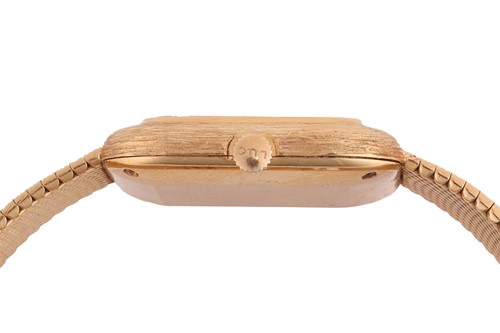 Lot 316 - Chopard – A Tiger’s Eye Dress Watch Bezel:...