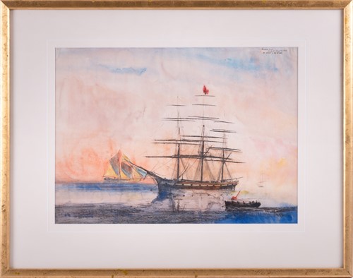 Lot 119 - Theodore Lux Feininger (German 1910-2011) At...