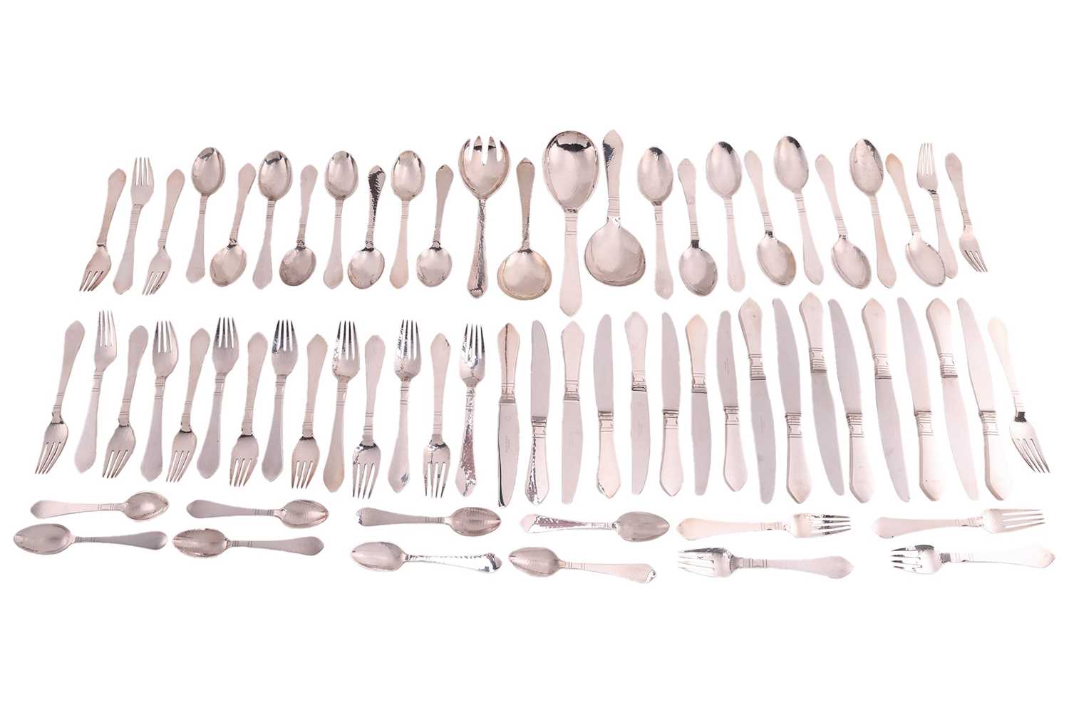 Lot 278 - A Georg Jensen ‘Continental/Antik’ pattern...