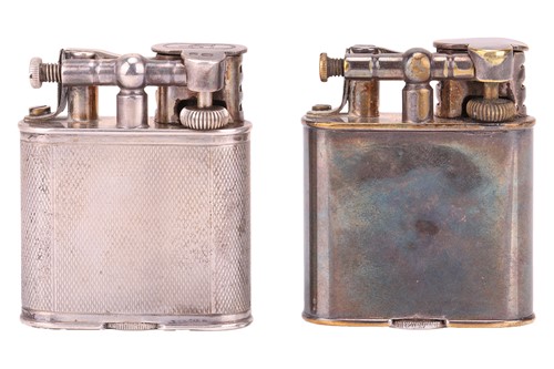 Lot 206 - Two Dunhill lighters, one with London...