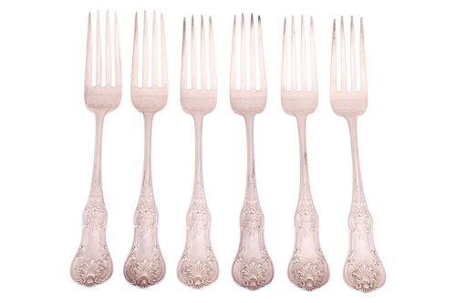 Lot 305 - A set of six Victorian single-struck Queen’s...