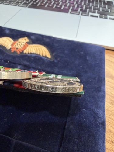 Lot 185 - A World War II DFC medal group awarded to...