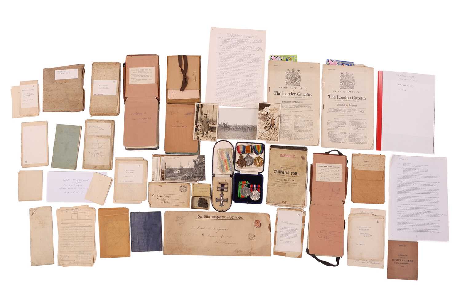 Lot 206 - An extensive archive of personal material,...