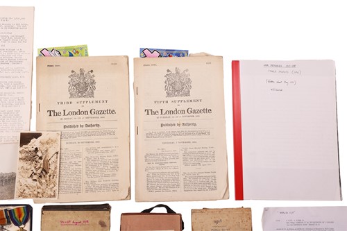 Lot 206 - An extensive archive of personal material,...