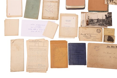 Lot 206 - An extensive archive of personal material,...