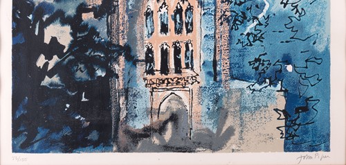 Lot 14 - John Piper (British 1903-1992) Huish-Episcopi...